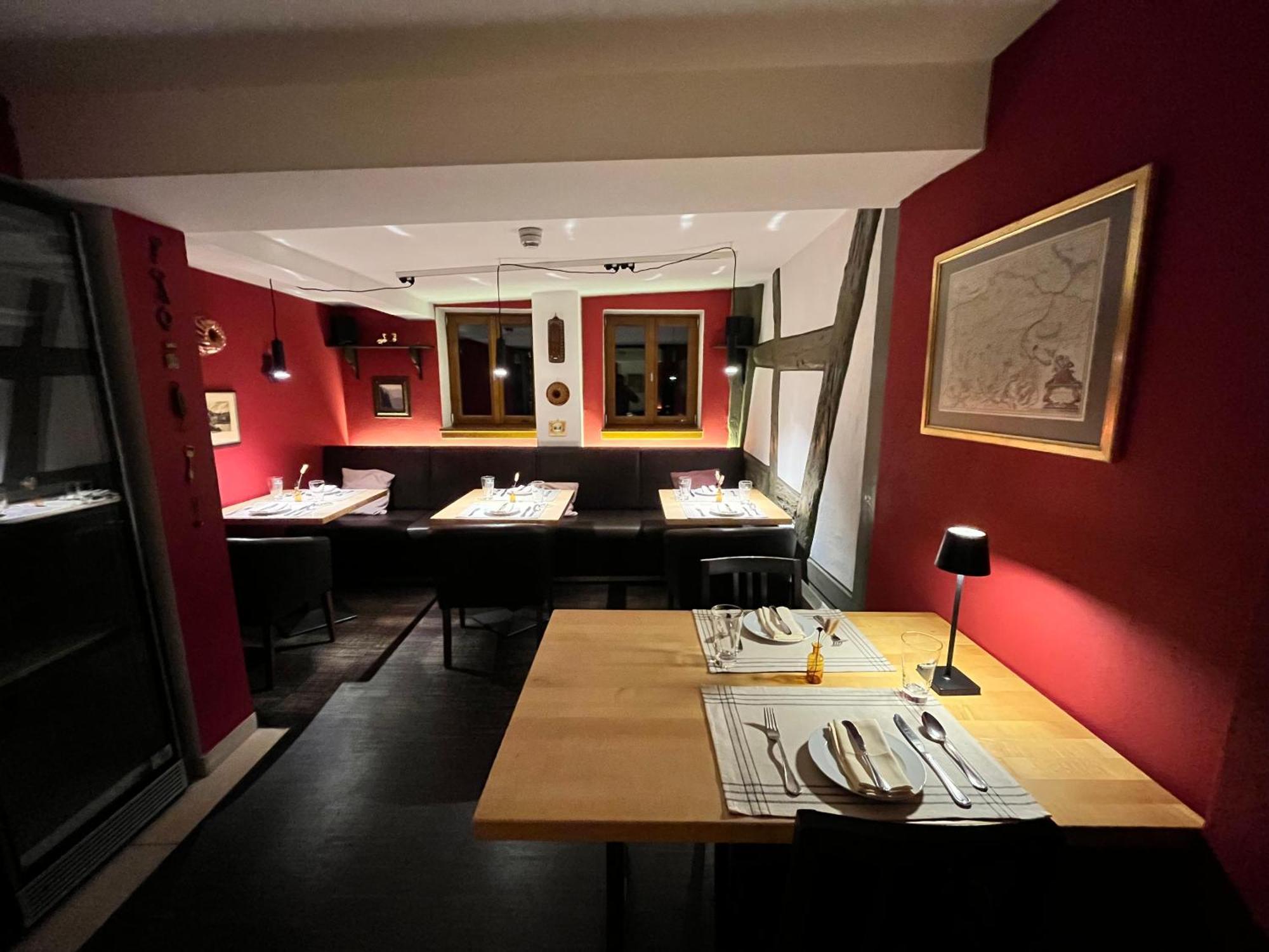 Landgasthof Zum Hasen Kleinwallstadt Bagian luar foto